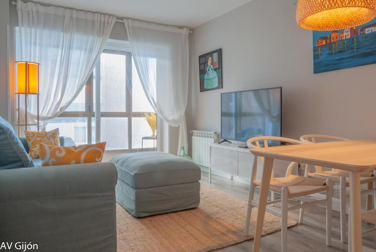 Ferienwohnung Av Aguado 44 Gijón Exterior foto