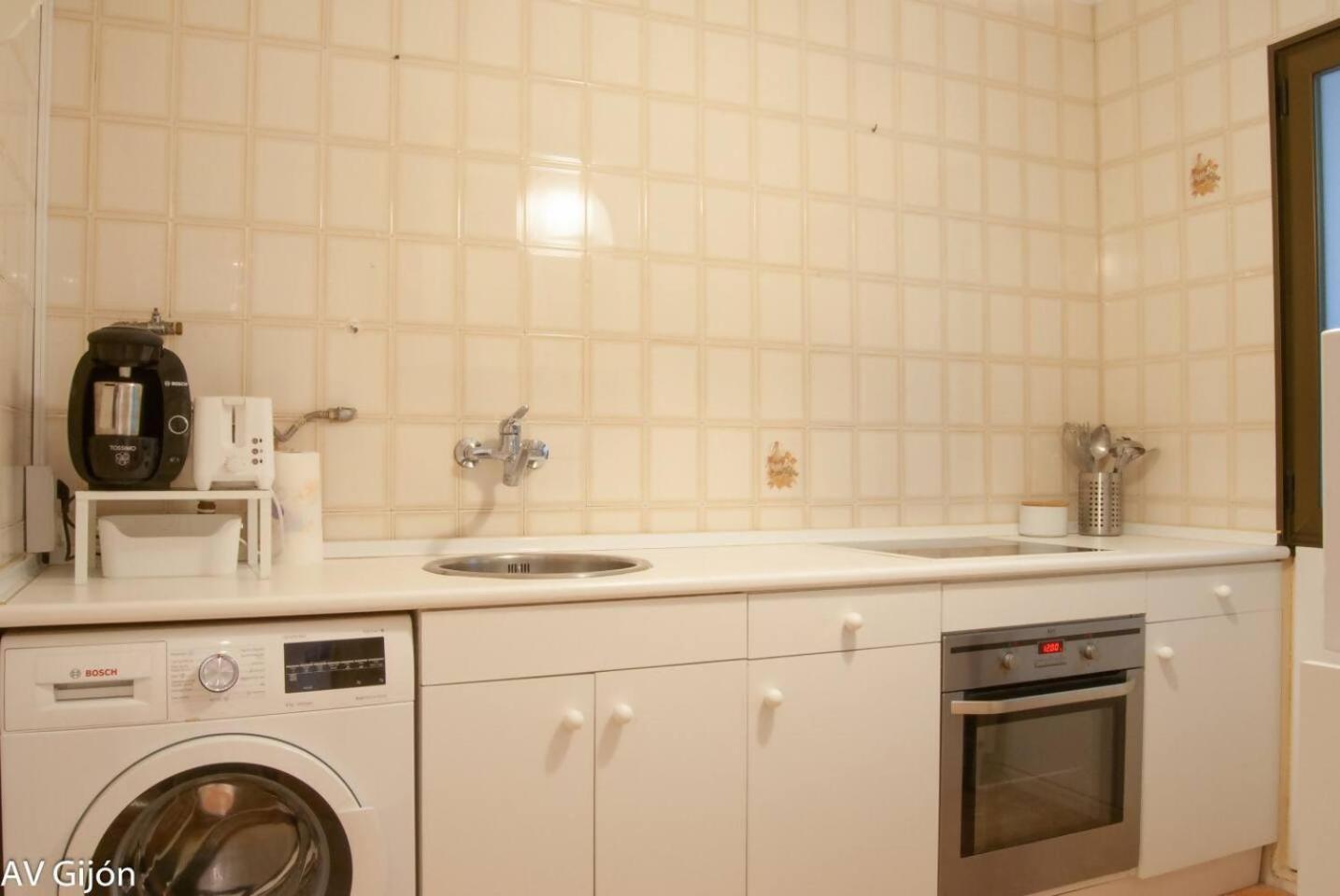 Ferienwohnung Av Aguado 44 Gijón Exterior foto